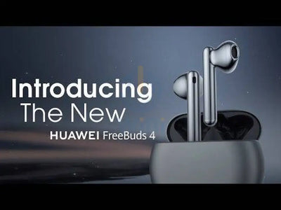 Huawei FreeBuds 4 Wireless Earbuds - Bluetooth 5.2 / USB-C / Silver Frost