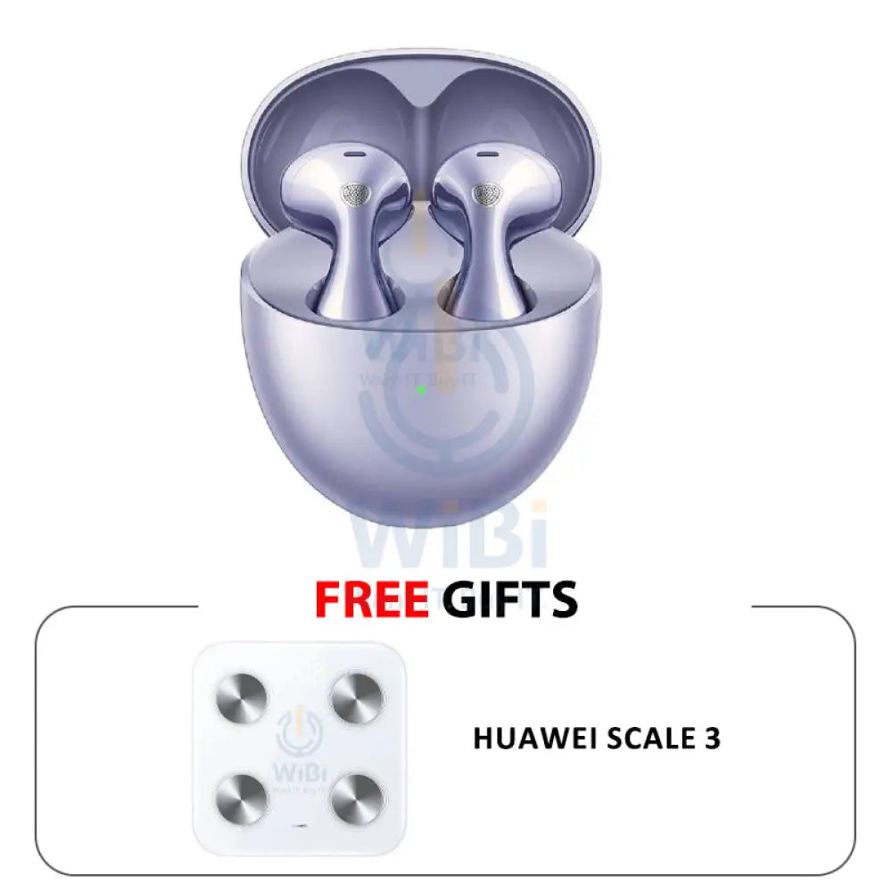 Huawei FreeBuds 6 Wireless Earbuds Bluetooth 5.2 / USB C / Purple Accessories > Audio > Headphones