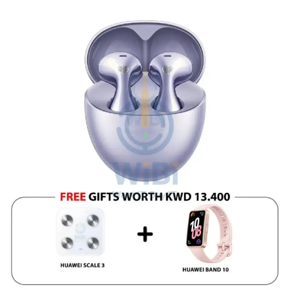 Huawei FreeBuds 6 Wireless Earbuds - Bluetooth 5.2 / USB-C / Purple Accessories > Audio > Headphones