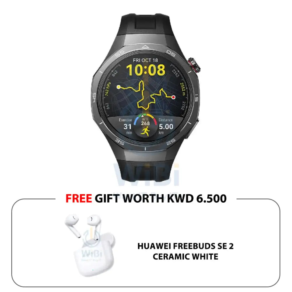 Huawei GT5 Pro Smart Watch - 1.43’’ AMOLED / 46mm / Bluetooth - Black Smart Watches