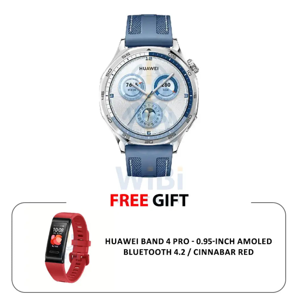 Huawei GT5 Smart Watch 1.43’’ AMOLED / 46mm / Bluetooth Blue Smart Watches