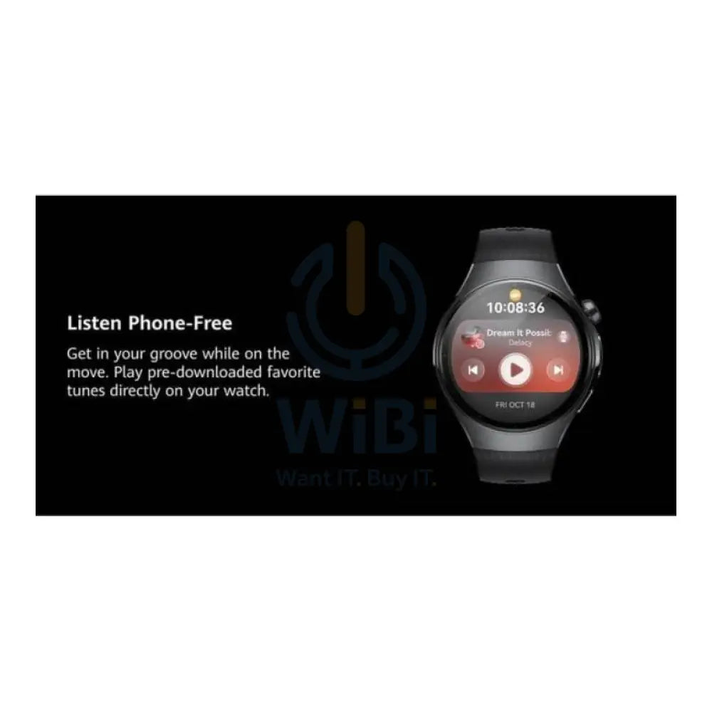 Huawei Watch 5 - 1.5’’ AMOLED / Bluetooth / Wi-Fi / Black Smart Watches