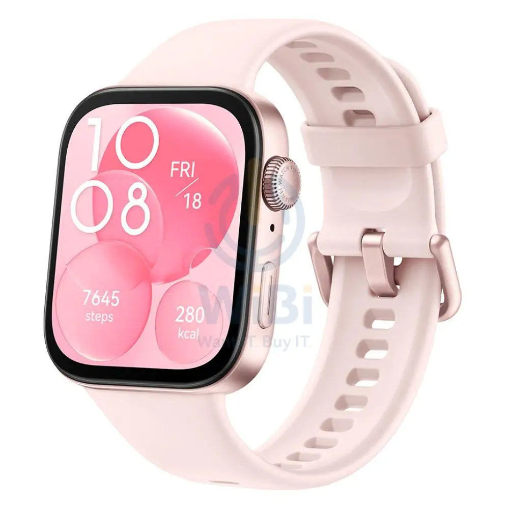 Huawei Watch Fit 3 - 1.82 inch AMOLED / Bluetooth 5.2 / Pink Smart Watches