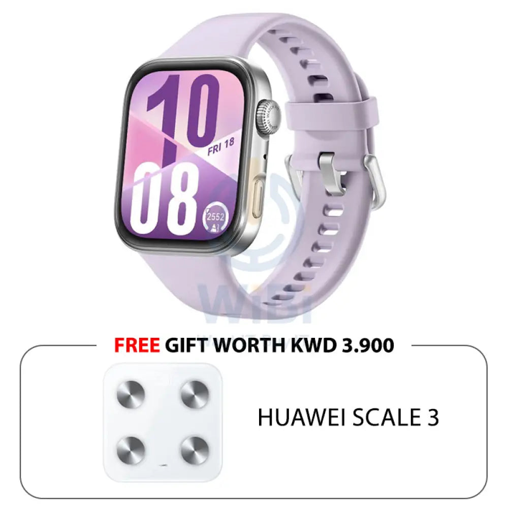 Huawei Watch Fit 4 - 1.82 inch AMOLED / Bluetooth 5.2 / Purple Smart Watches