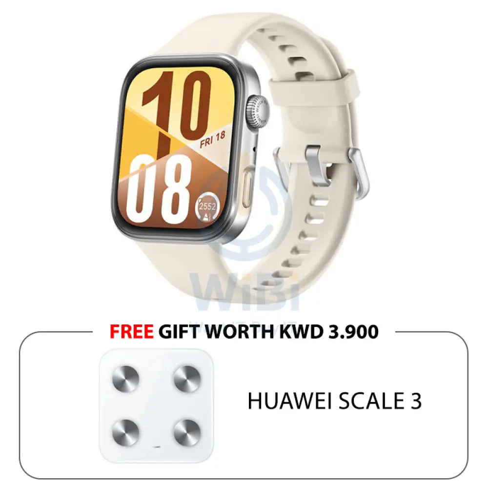 Huawei Watch Fit 4 - 1.82 inch AMOLED / Bluetooth 5.2 / White Smart Watches
