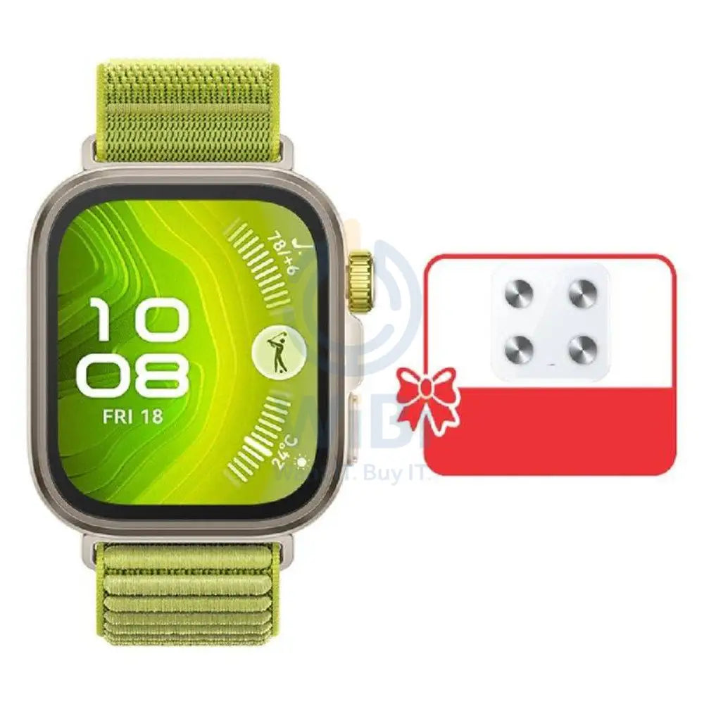 Huawei Watch Fit 4 Pro - 1.82 inch AMOLED / Bluetooth 5.2 / Green Smart Watches
