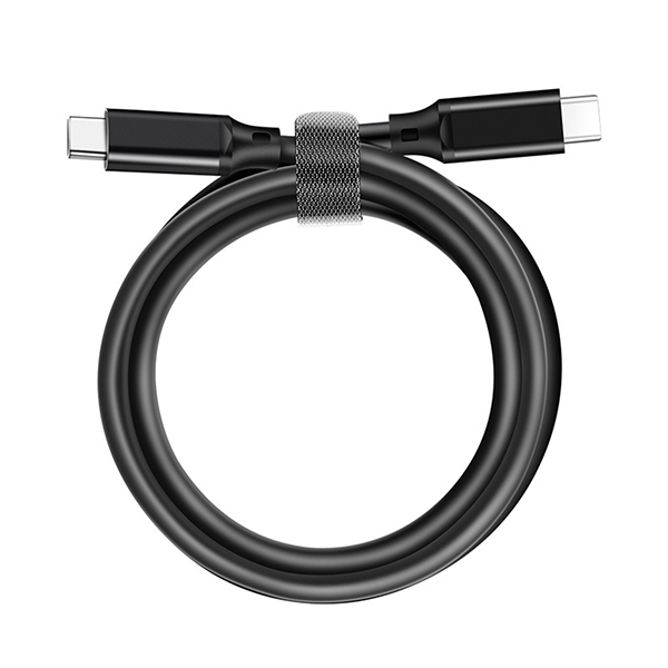 iEngage Fast Charge Data Line Usb Cable - Type-C To Usb-C / 100W / 1 Meter / Black