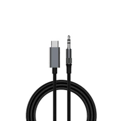 LDNIO LS-Y81i Lightning to 3.5mm Audio Cable - Black