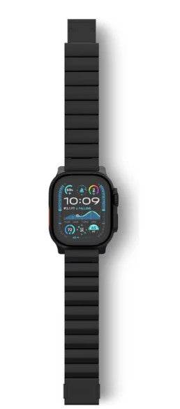 Decodedساعة ابل ألترا سوار من التيتانيوم سوار التيتانيوم / أسود