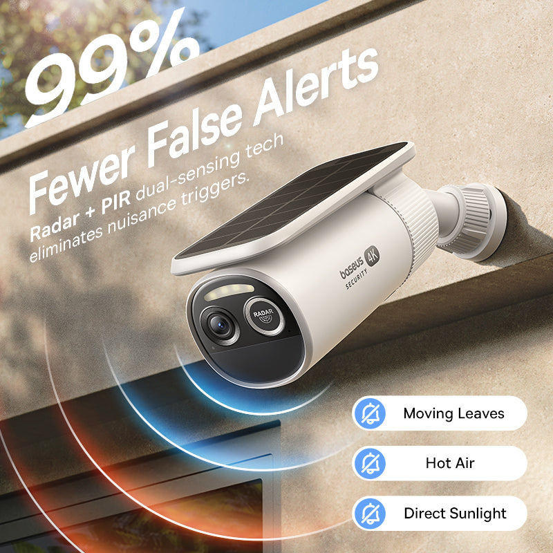 Baseus Security S2 Outdoor Camera 4K - Moon White