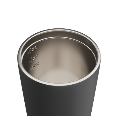 Fressko Bino 227ml / 8oz Cup - Stainless Steel - Coal