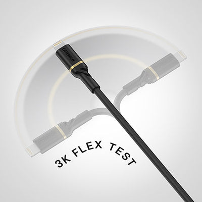 Otterbox Lightning To Usb-C Fast Charge Cable - Standard 2 Meter - Black