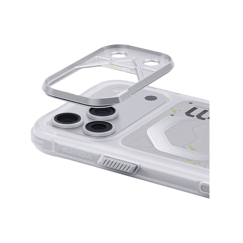 SkinArma Sonar MagSafe Case for iPhone 18 Pro Max - White