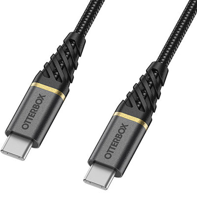 Otterbox Usb-C To Usb-C Fast Charge Cable – Premium 2 Meter - Black