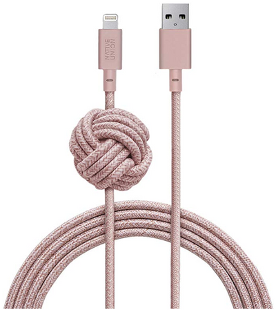 Native Union Night Cable - Usb A To Lightning 3M - Rose