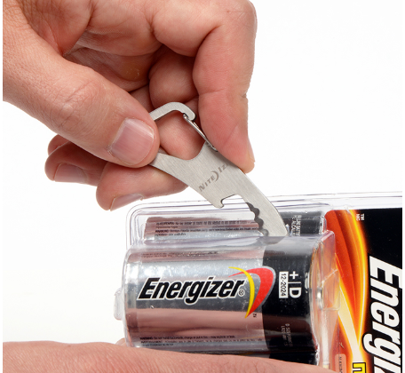 NiteIze DoohicKey® ClipKey Key Tool - Stainless