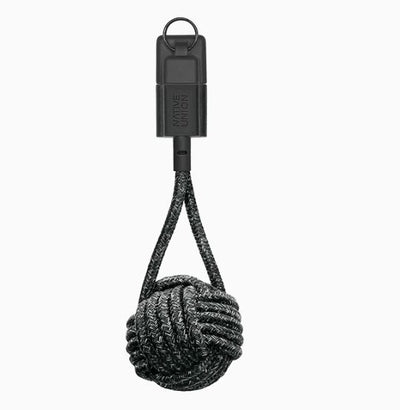Native Union Key Cable - Usb A To Lightning - Cosmos Black