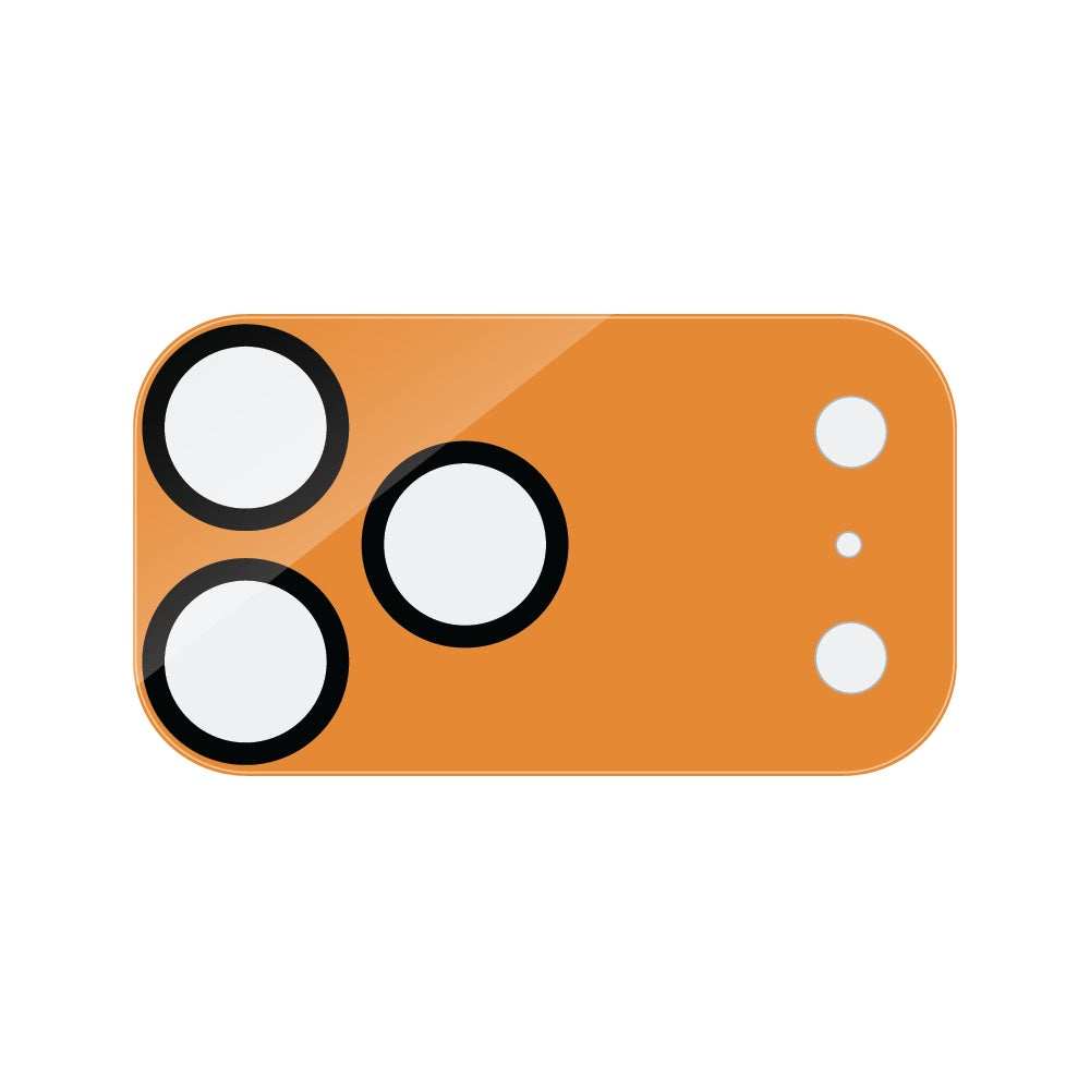Eltoro Aluminium Camera Lens ProTector for Apple iPhone 17 Pro - Orange