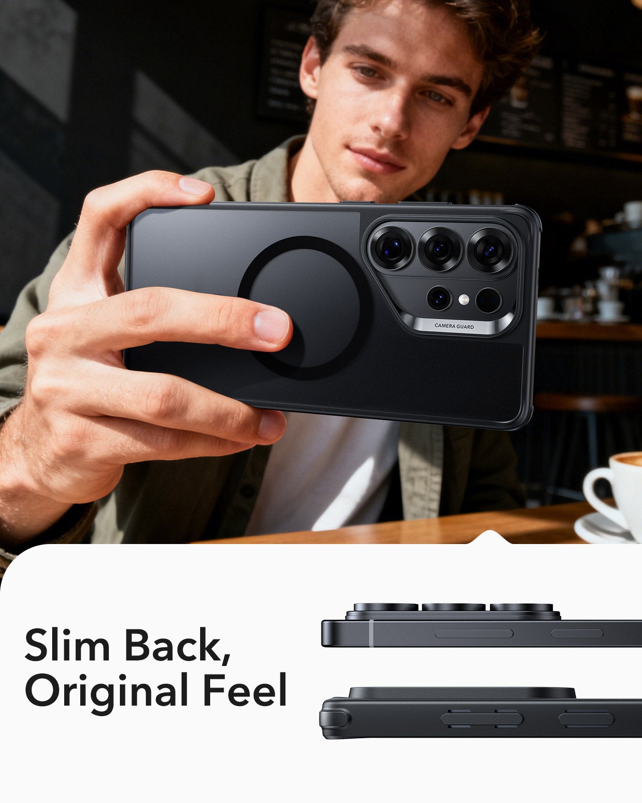 ESR Classic Hybrid Case For Samsung Galaxy S26 Ultra - Frosted Black