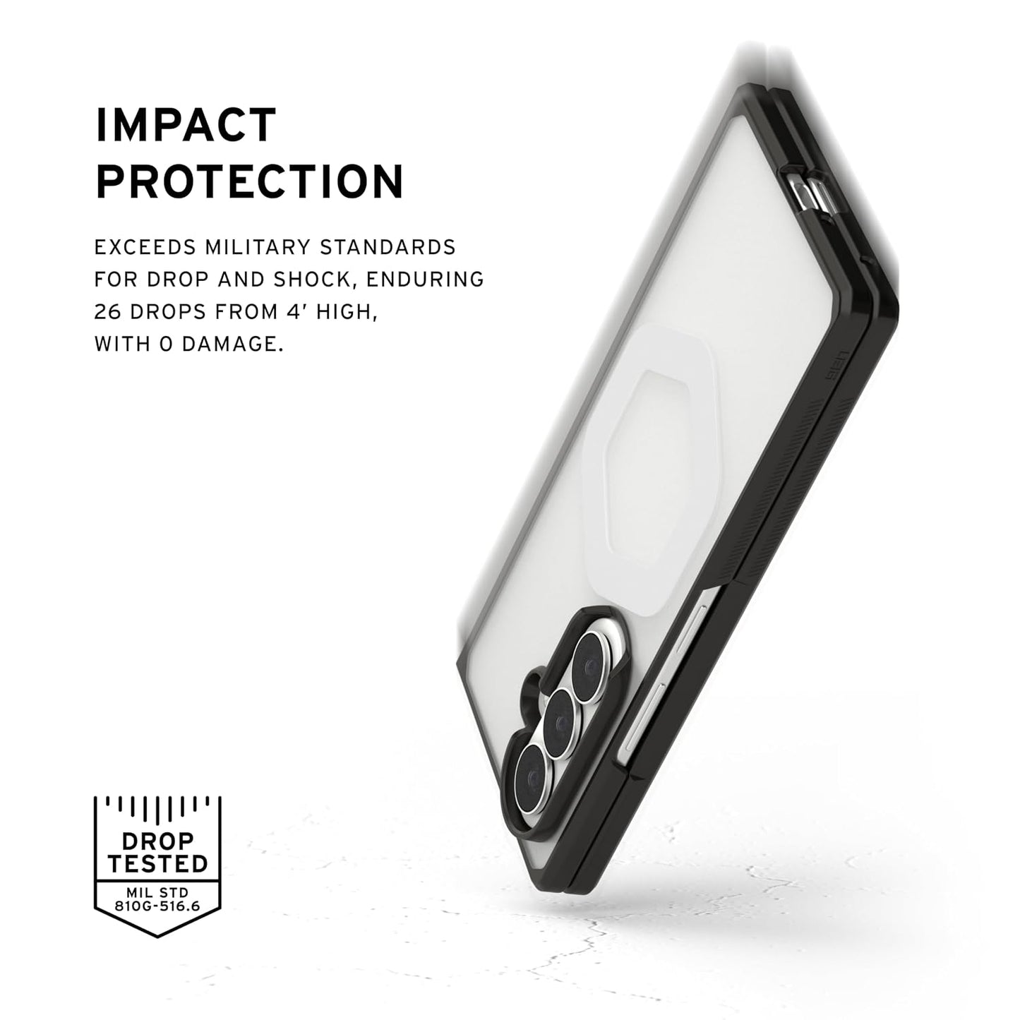 UAG Mouve Magnetic Case For Samsung Galaxy Z Fold 8 - Ice