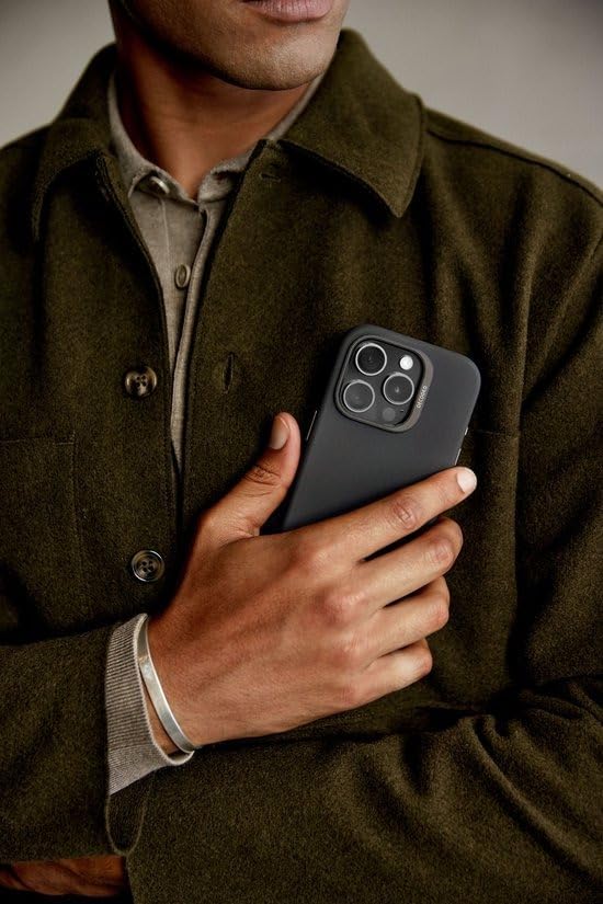 Decoded iPhone 16 Pro AntiMicrobial Silicone Case - Black