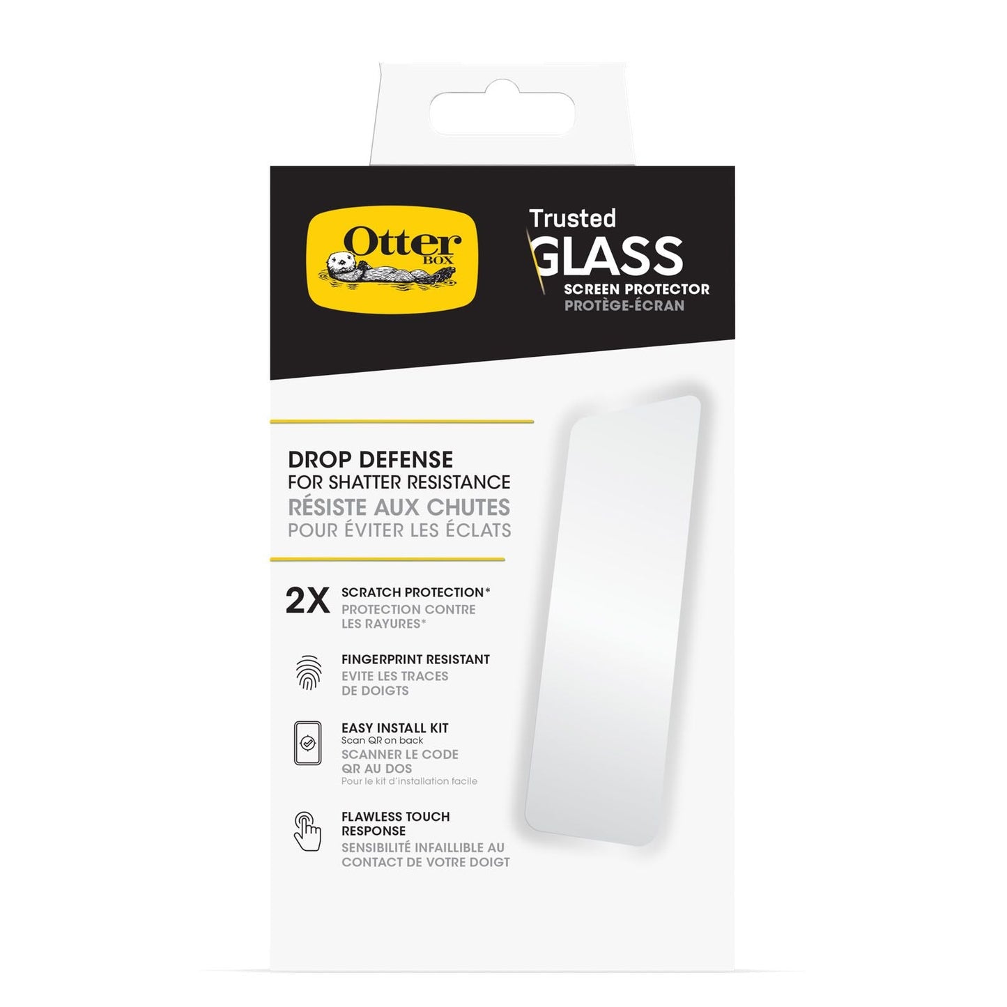 OtterBox iPhone 14 Pro Trusted Glass - Clear (Warehouse Packed)