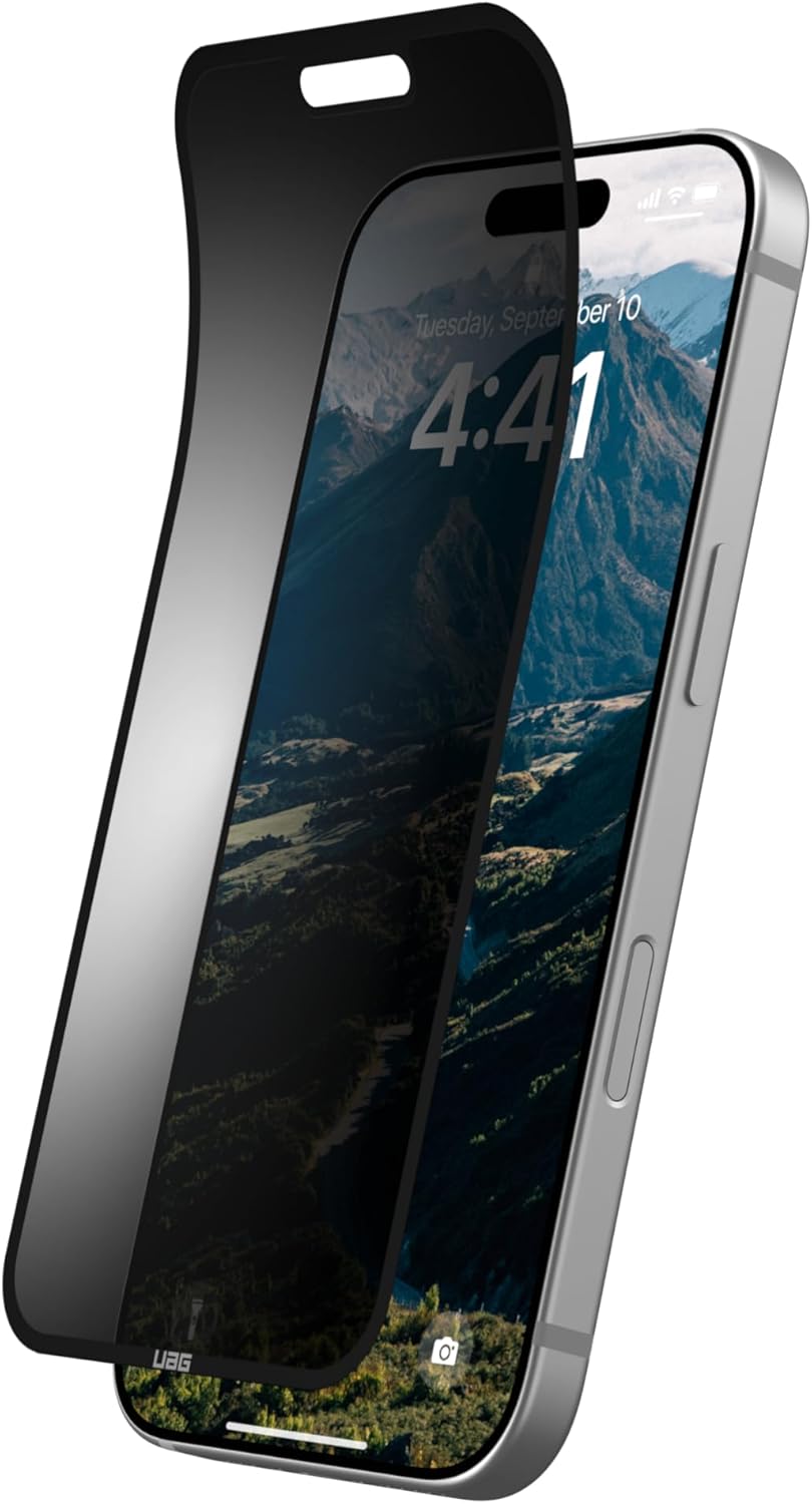 UAG iPhone 16 Pro Removable Privacy Eco Screen Protector - Clear