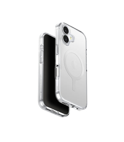 UNIQ Hybrid Clario Magclick Charging (ECO) For iPhone 17 (2025) 6.3 - Lucent Clear Accessories > Mobiles & Tablets >