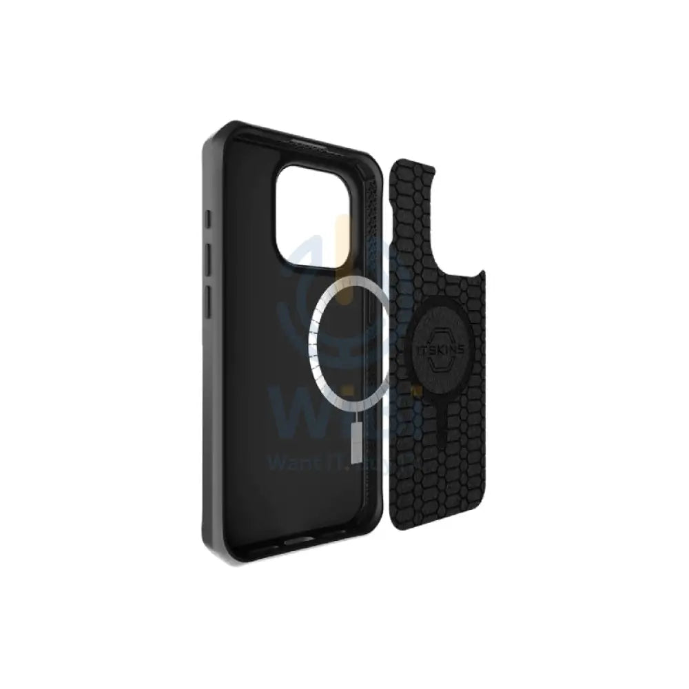 Itskins Ballistic Carbon Magsafe Case - Apple iPhone 15 Pro / Black Accessories > Mobiles & Tablets > Mobiles > Covers