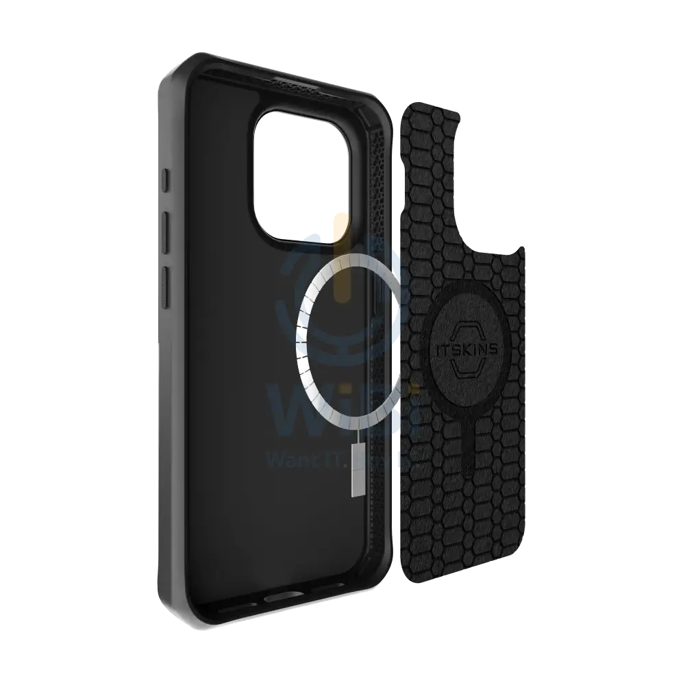 Itskins Ballistic Carbon Magsafe Case - Apple iPhone 15 Pro Max / Black Accessories > Mobiles & Tablets > Mobiles >