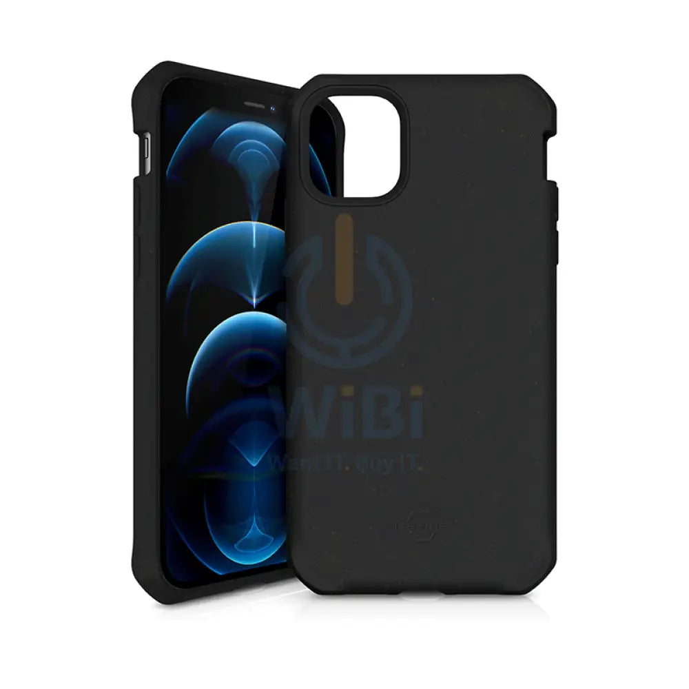 Itskins Biodegradable Case For iPhone 12 & 12 Pro - Black Accessories > Mobiles & Tablets