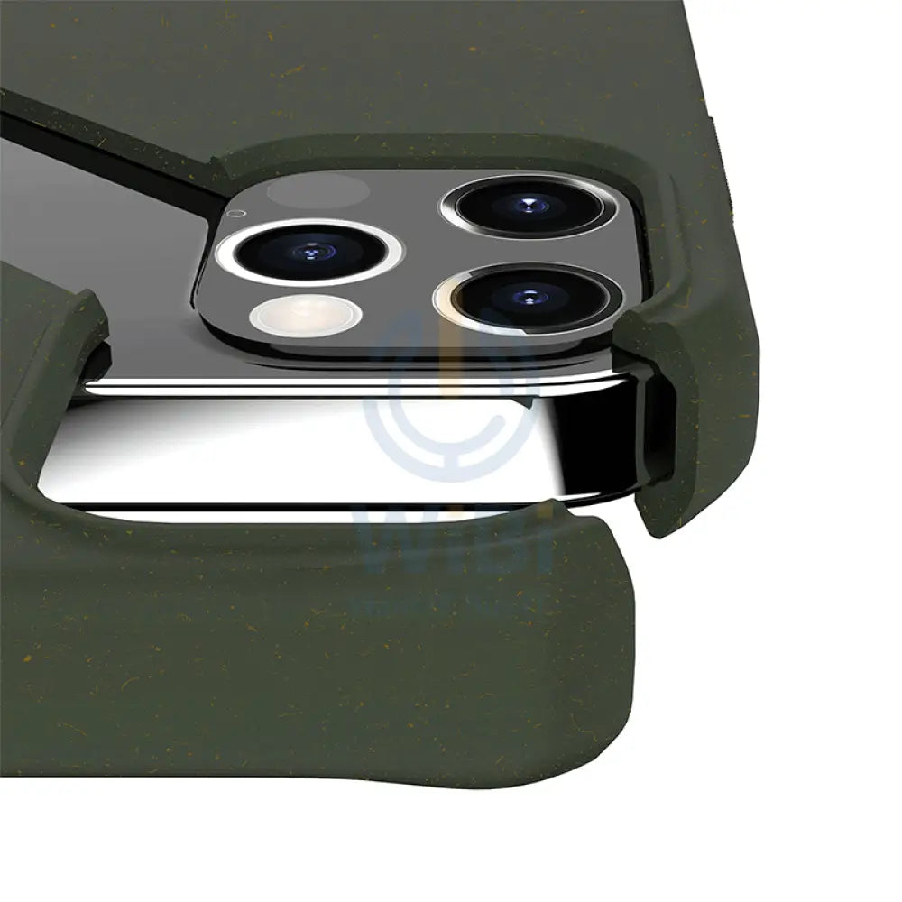 Itskins Biodegradable Case For iPhone 12 & 12 Pro - Kaki Accessories > Mobiles & Tablets