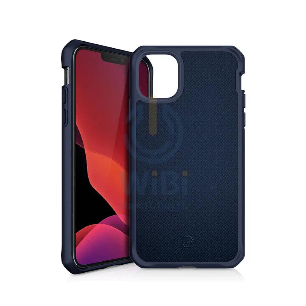 Itskins Hybrid Ballistic Case - Apple iPhone 12 & 12 Pro / Dark Blue Accessories > Mobiles & Tablets