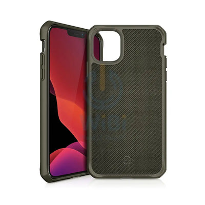 Itskins Hybrid Ballistic Case For iPhone 12 & 12 Pro - Kaki Accessories > Mobiles & Tablets
