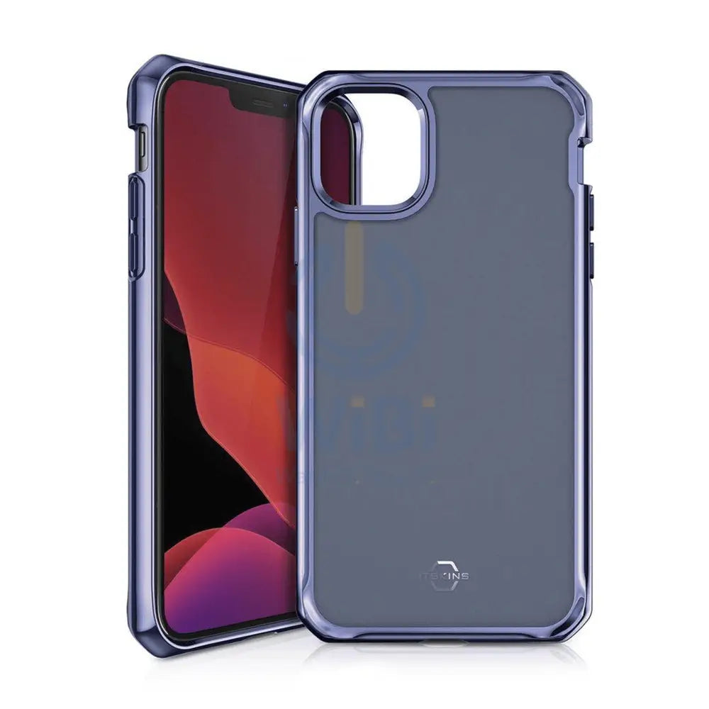 Itskins Hybrid Glass Case - Apple iPhone 12 Pro Max / Deep Blue Accessories > Mobiles & Tablets