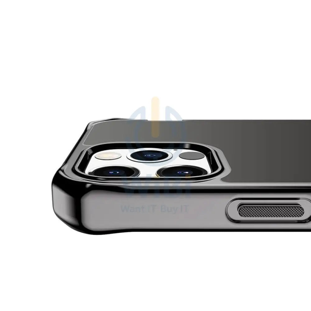 Itskins Hybrid Glass Case - Apple iPhone 12 Pro Max / Space Grey Accessories > Mobiles & Tablets