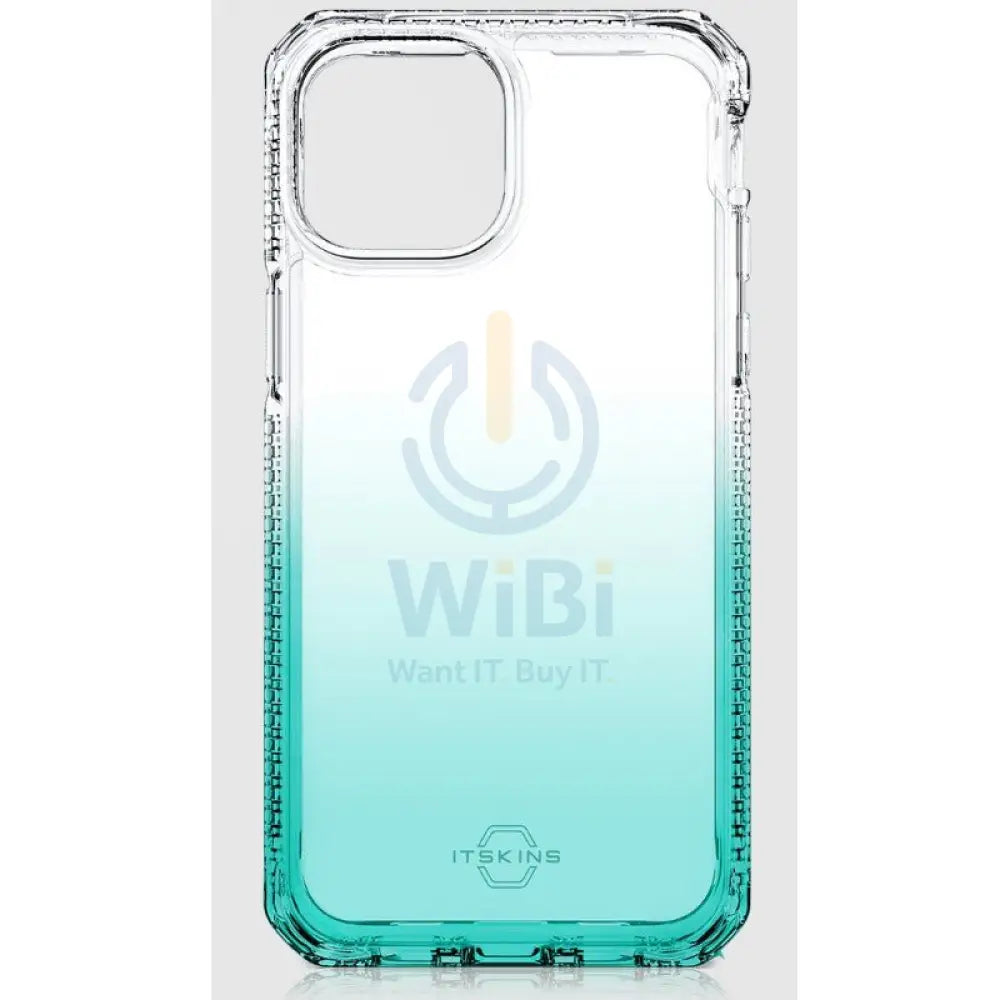 Itskins Hybrid Ombre Cover - Apple iPhone 13 Pro / Teal Accessories > Mobiles & Tablets