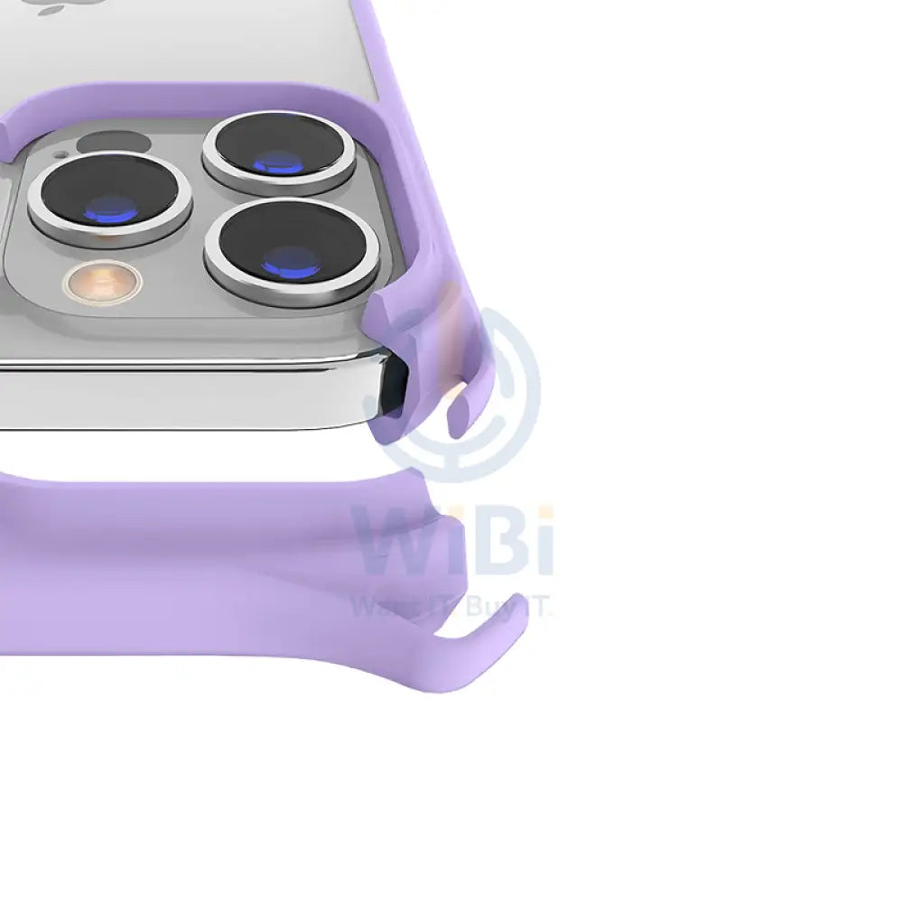 Itskins Hybrid Sling Case - Apple iPhone 13 Pro / Light Purple And Transparent Accessories > Mobiles & Tablets