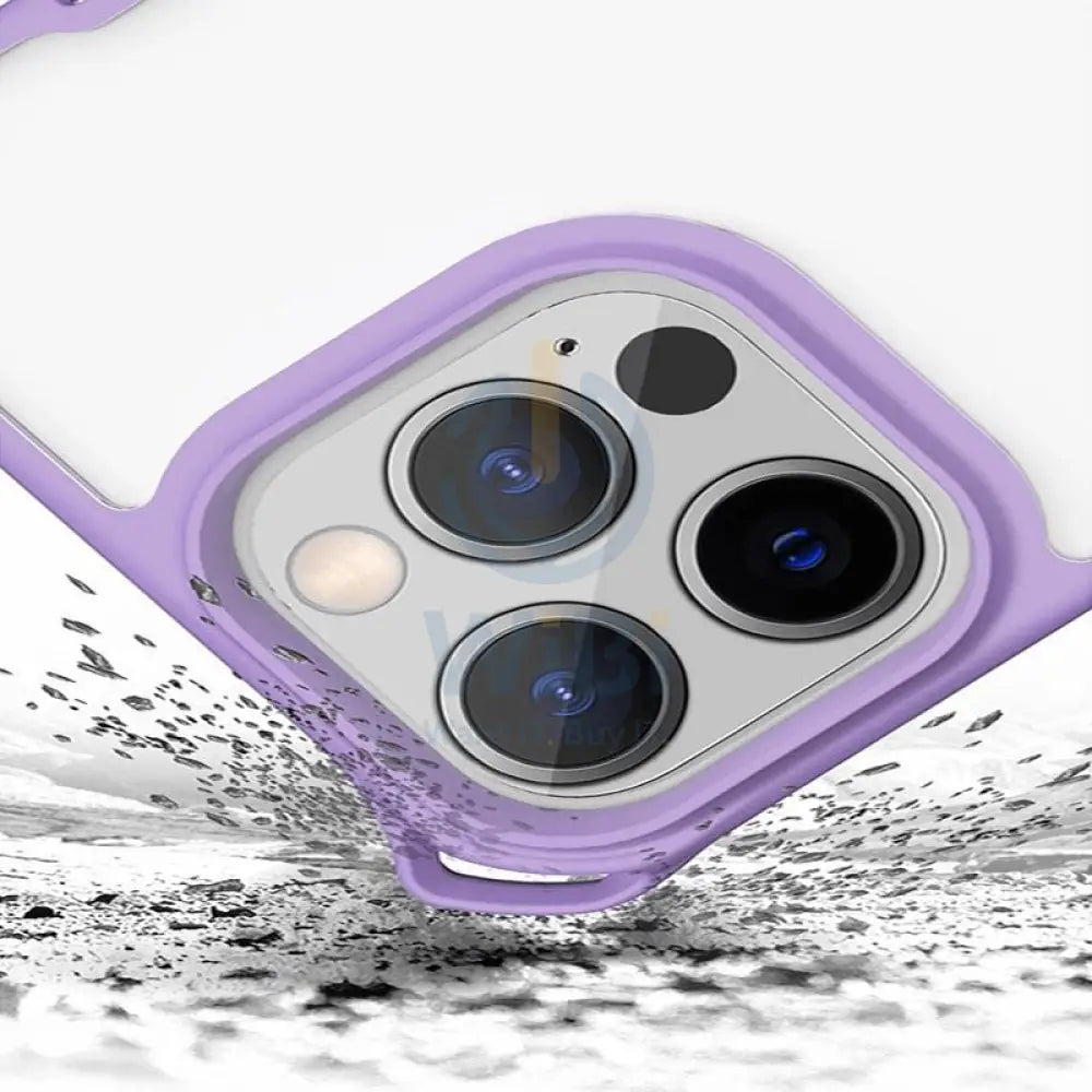 Itskins Hybrid Sling Case - Apple iPhone 13 Pro Max / Light Purple And Transparent Accessories > Mobiles & Tablets