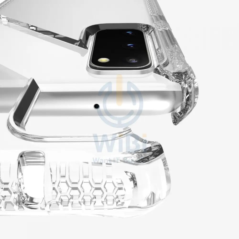 Itskins Spectrum Clear 2M Anti Shock Protection Cover For Samsung Galaxy S20 - Transparent Accessories > Mobiles &