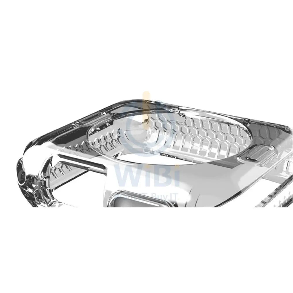 Itskins Spectrum Clear Combo Belt And Case Set - 45mm / Apple Watch 7 / SE / 6 / 5 / 4 / Transparent Accessories >