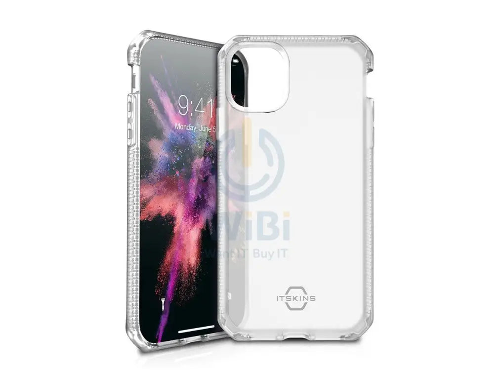 Itskins Spectrum Frost Case Anti Shock Up To 2 Mtr For iPhone 11 Pro Max (6.5) - Transparent Accessories > Mobiles &
