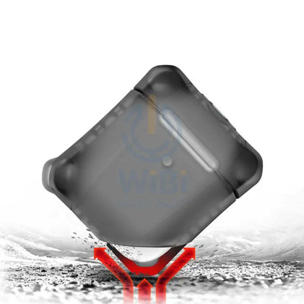 Itskins Spectrum Frost Series Case Anti Shock Up To 2 Mtr For Airpods - Black Accessories > Mobiles & Tablets