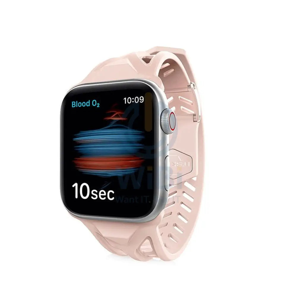 Itskins Spectrum Strap Watch Belt - 44mm / Apple Watch Se / 6 / 5 / 4 / Light Pink Accessories > Smart Watches > Straps