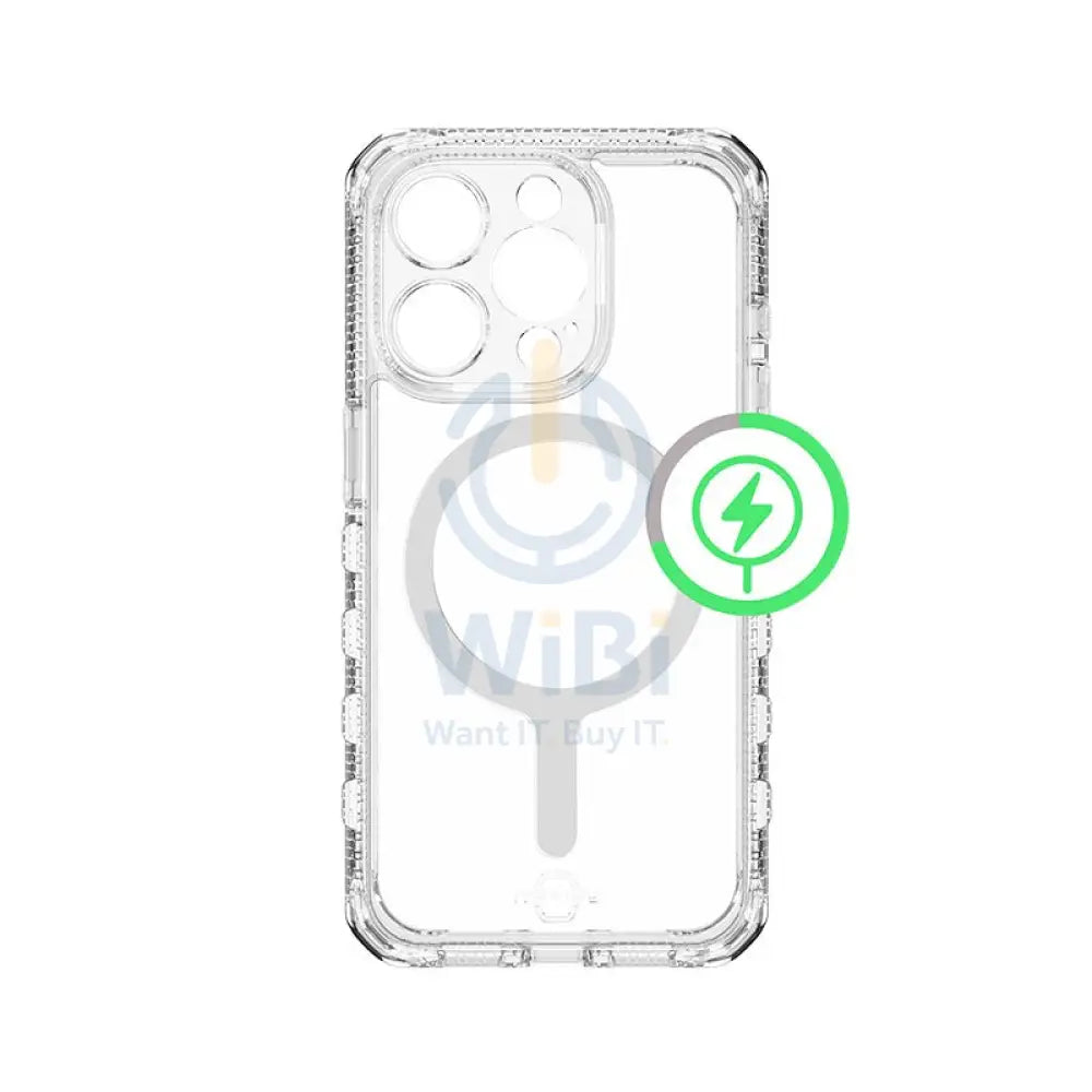 Itskins Supreme Clear Magsafe Case - iPhone 15 Pro Max / Transparent Accessories > Mobiles & Tablets > Mobiles > Covers