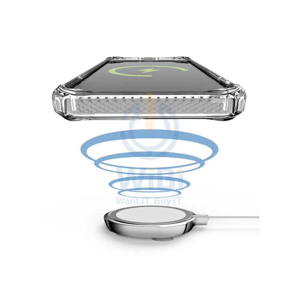 اتسكينز Magclear Cover For ايفون برو ماكس Transparent أبيض الطباعة اكسسوارات هواتف تابلت