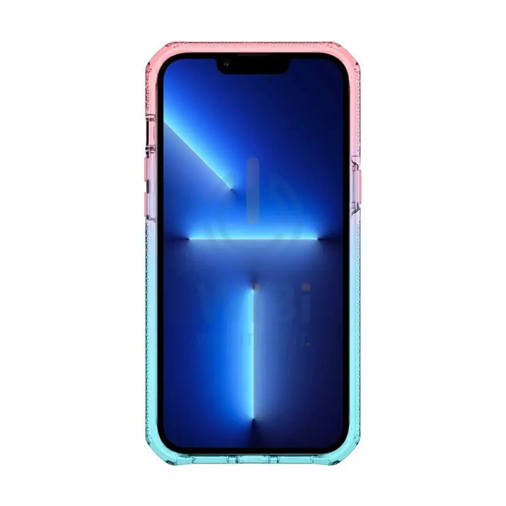 Itskins Supreme Prism Case - Apple iPhone 13 Pro / Light Pink And Light Blue Accessories > Mobiles & Tablets