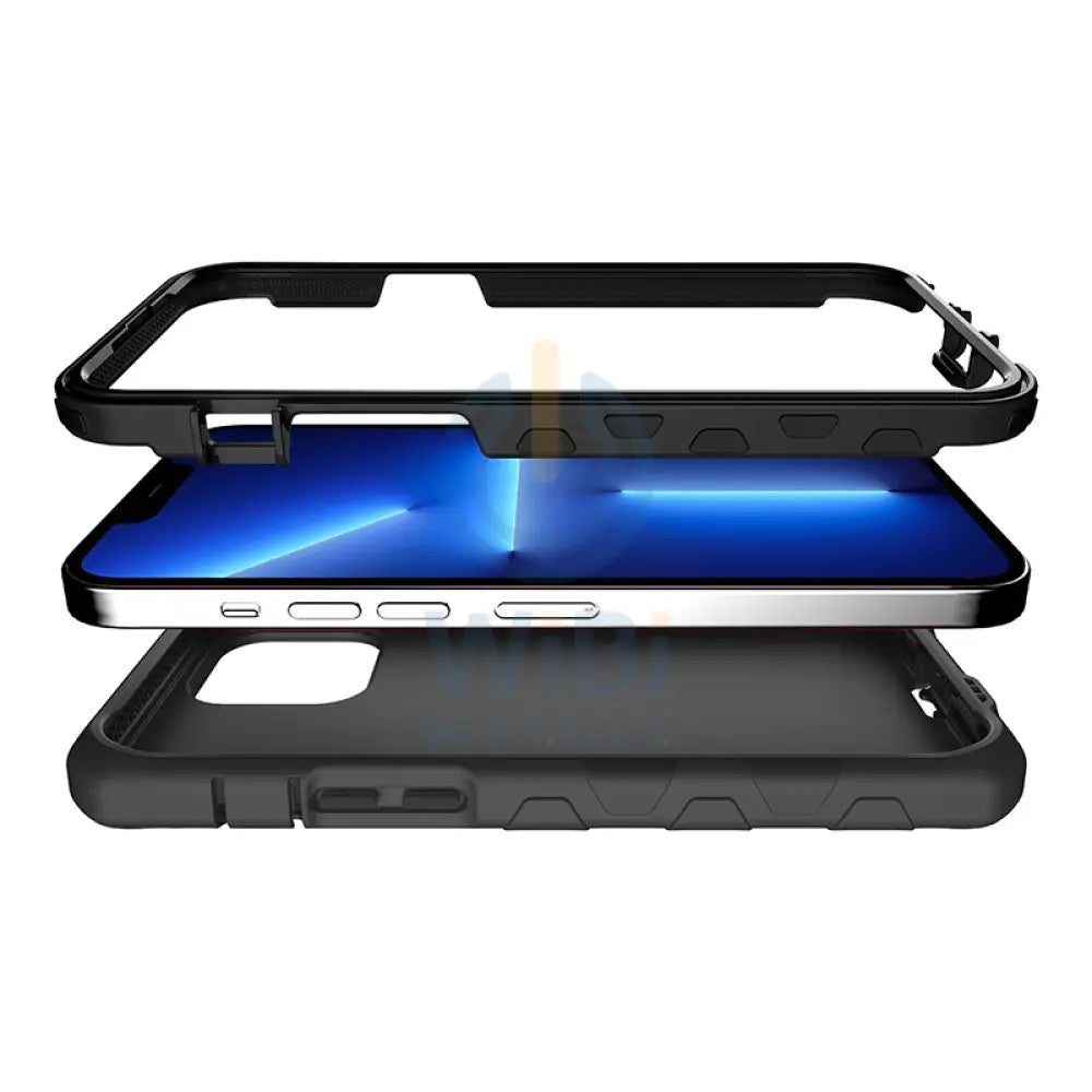 Itskins Supreme Solid For iPhone 13 Pro - Charcoal Black Accessories > Mobiles & Tablets