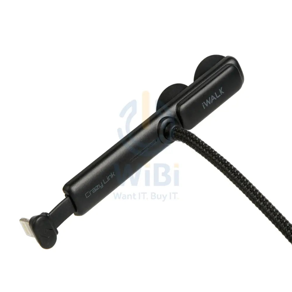 iWALK Crazy Link Gaming Charging Cable - Lightning / 1.2 Meters / Black Accessories > Cables & Converters > Cables