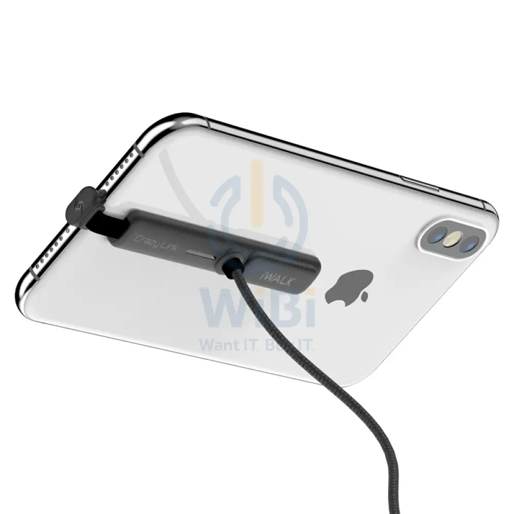 iWALK Crazy Link Gaming Charging Cable - Lightning / 1.2 Meters / Black Accessories > Cables & Converters > Cables